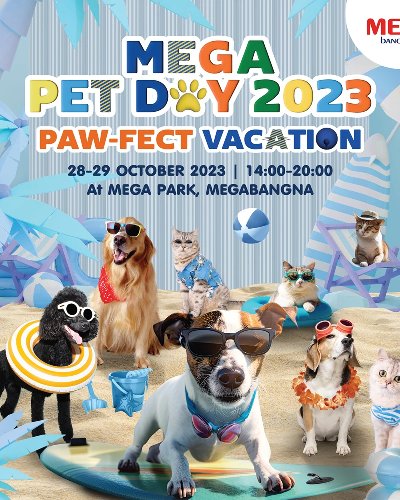 MEGA PET DAY 2023 : PAW-FECT VACATION Zipevent