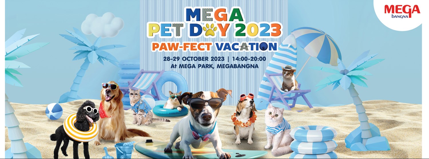 MEGA PET DAY 2023 : PAW-FECT VACATION Zipevent