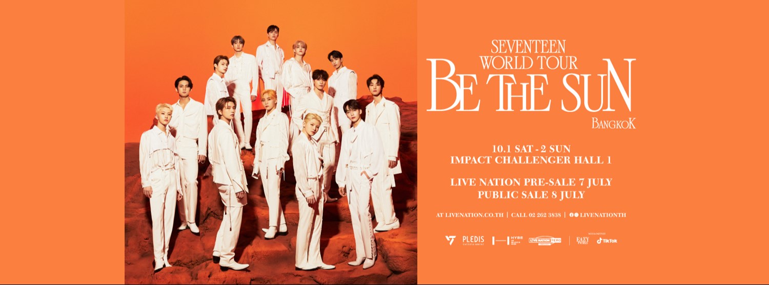 SEVENTEEN WORLD TOUR BE THE SUN LIVE IN BANGKOK Zipevent