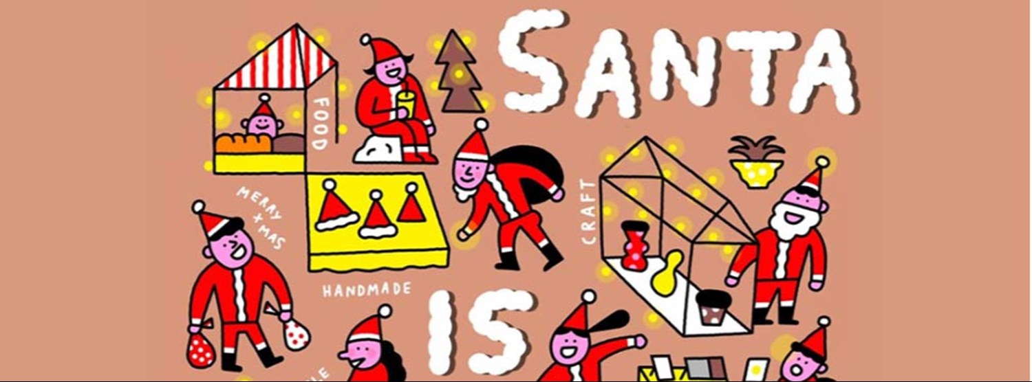 Santa is Busy Art Market Zipevent