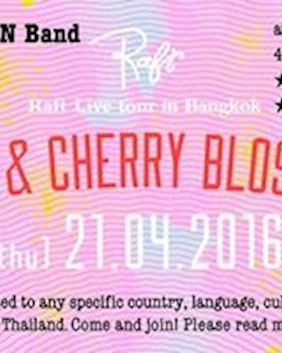 Sun & Cherry Blossom Zipevent