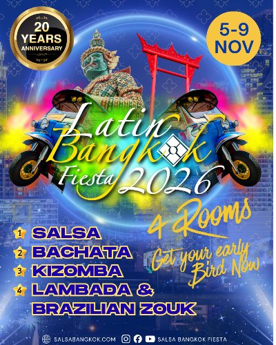 Latin Bangkok Fiesta 2026 Zipevent