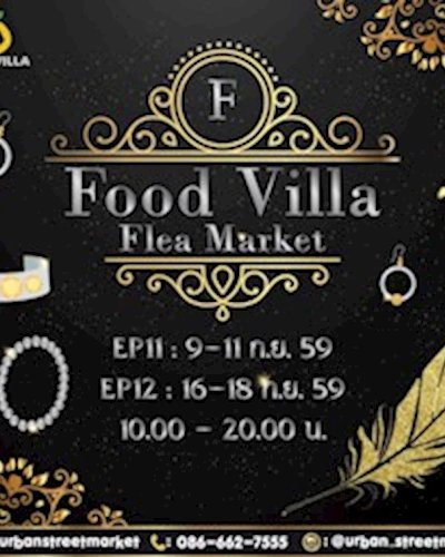 Food Villa Flea Market Monthly EP.2 Zipevent
