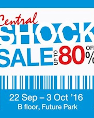 Central Shock Sale @ Future Park Zipevent