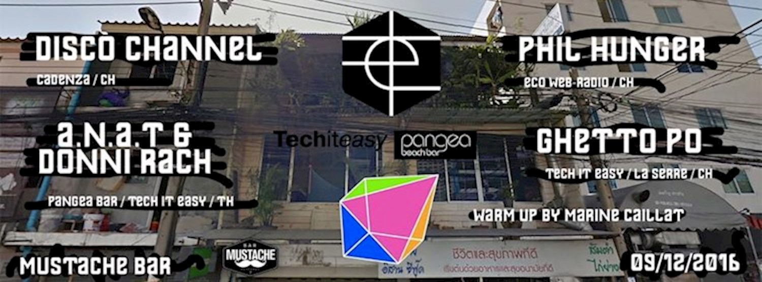 Tech It Easy meets Pangea | Mustache Zipevent