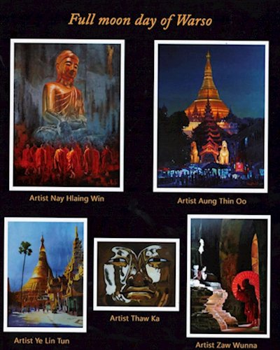 Art Exhibition of Full Moon Day of Waso Zipevent