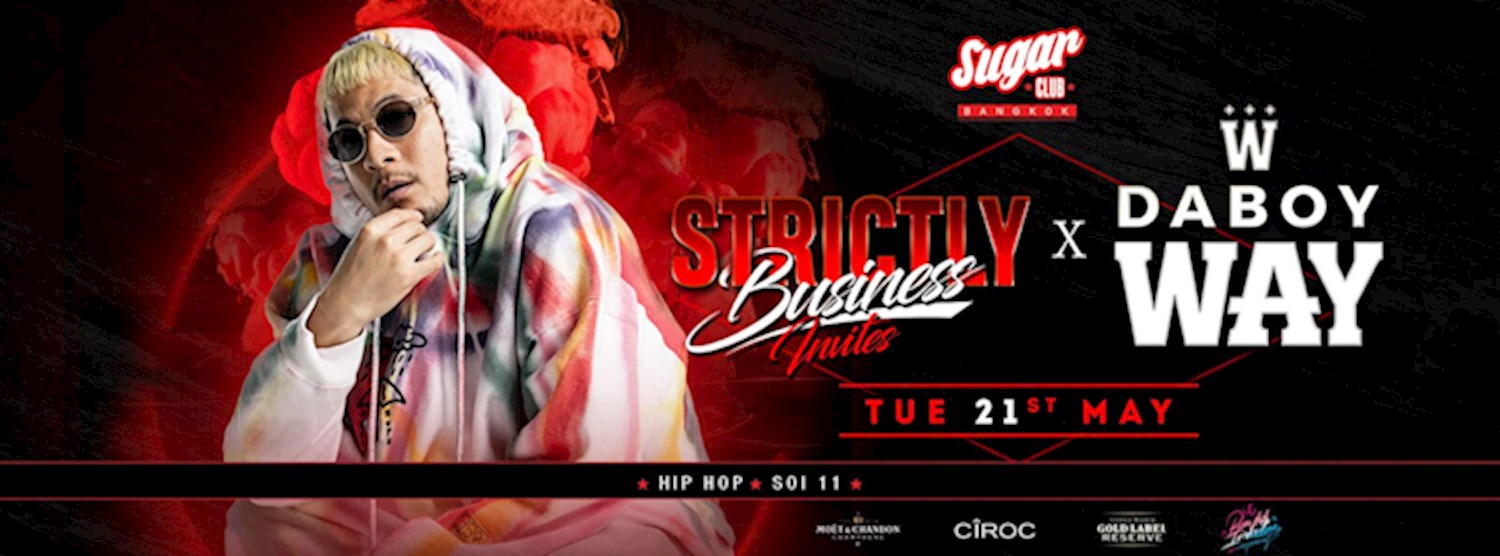 Daboyway x Strictly Business Zipevent