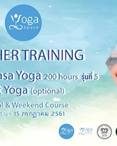 Hatha-Vinyasa Yoga Teacher Training 5 (200 Hours) by Kru Pim Zipevent