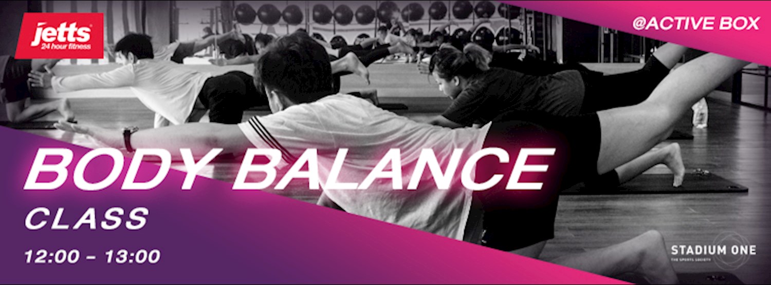 BODY BALANCE BY JETTS @ FIT IN ONE (คลาส 30 คน) Zipevent