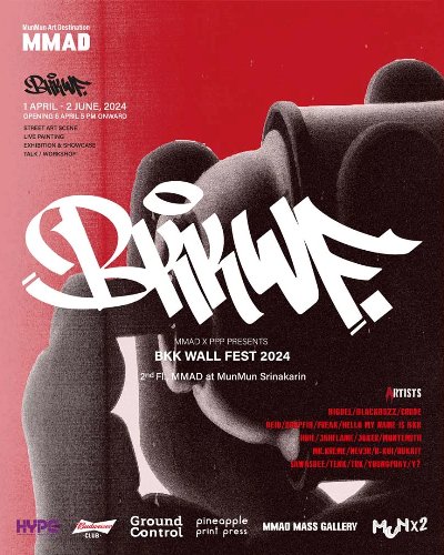 BKK WALL FESTIVAL 2024 Zipevent