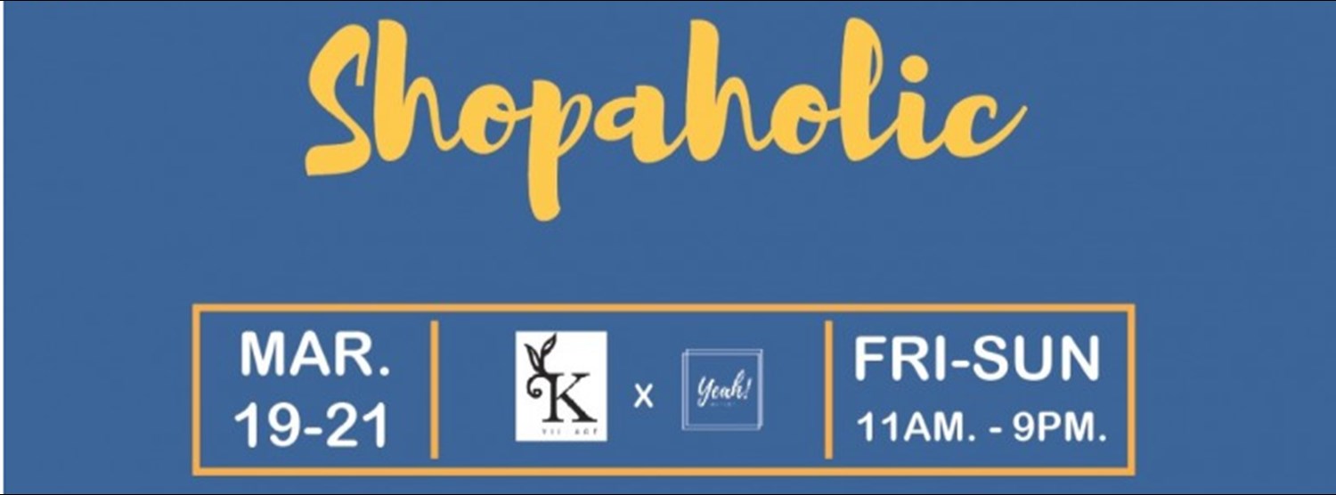 YEAH! MARKET “Shopaholic” Zipevent