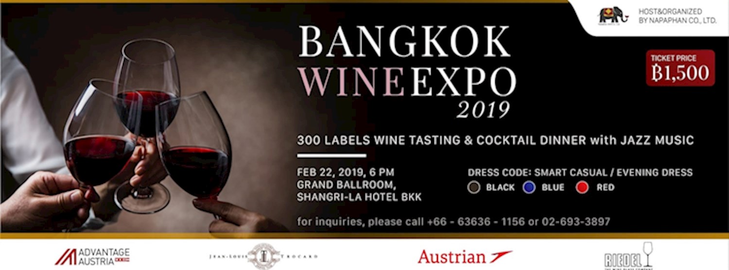 Bangkok Wine Expo 2019 Zipevent