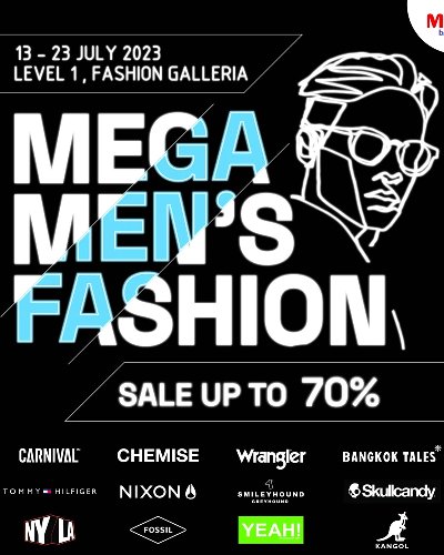 MEGA MEN’S FASHION Zipevent