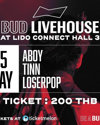 BUD LIVEHOUSE #11 - 25 May 2022 : Aboy / TINN / Loserpop Zipevent