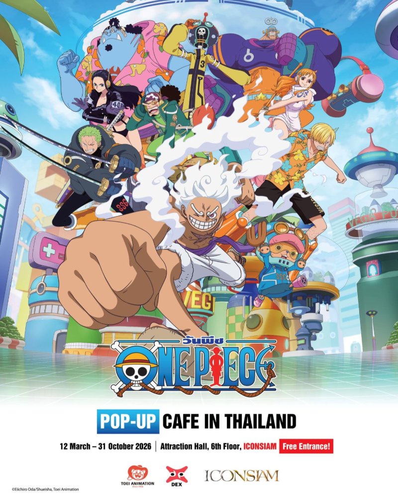One Piece Pop-up Cafe in Thailand Zipevent