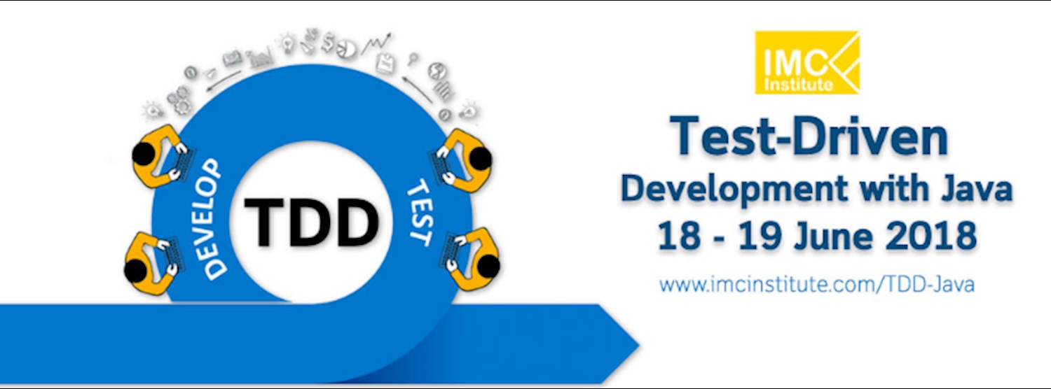 สำหรับนักพัฒนา Test-Driven Development with Java พร้อมปฎิบัติ  วันที่ 18 -19 มิถุนายน 2018 Zipevent