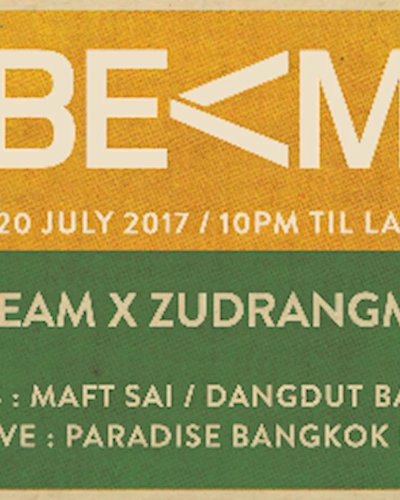 BEAM x Zudrangma Records Zipevent