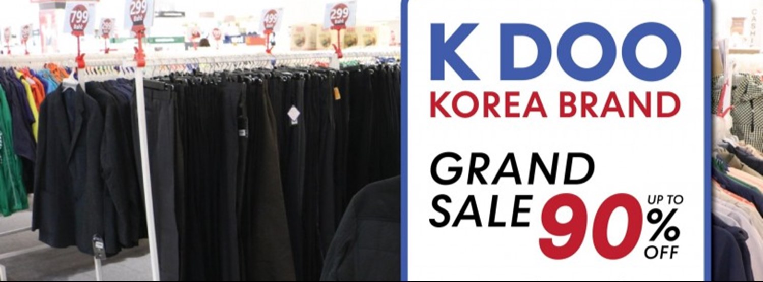KDOO KOREA  GRAND SALE Zipevent