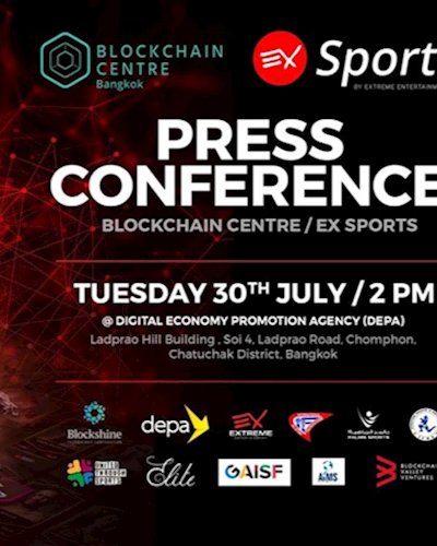 Press Conference to announce Three Cryptocurrency Sports Project Zipevent