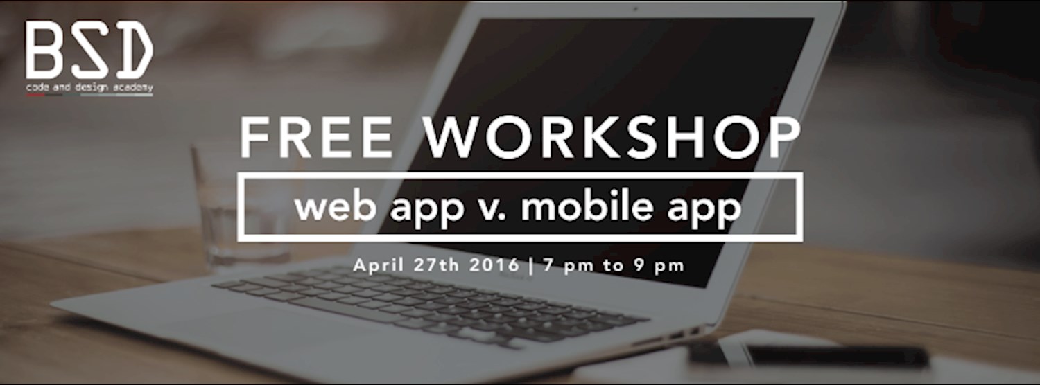 Web App v. Mobile App (Free Event) Zipevent