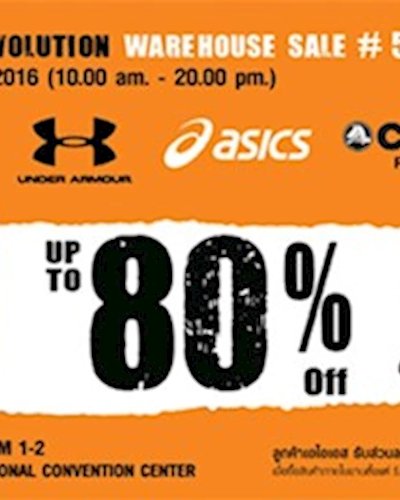Sport Revolution Warehouse sale ครั้งที่ 5 Zipevent