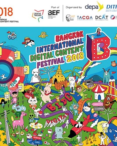 Bangkok International Digital Content Festival 2018 Zipevent