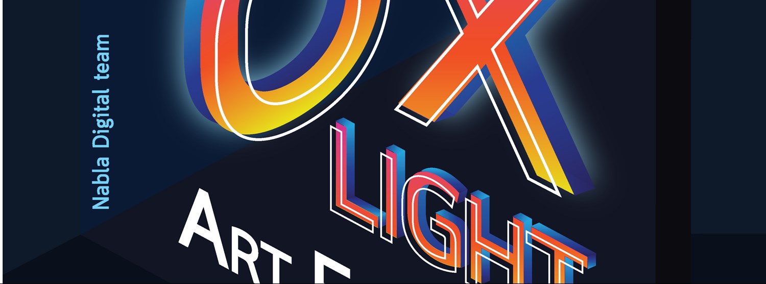 Art Exhibition “OX Light” การแสดงงานศิลปะ แสง สี เสียง Zipevent