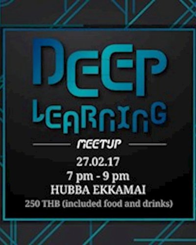 Deep Learning Meetup Zipevent