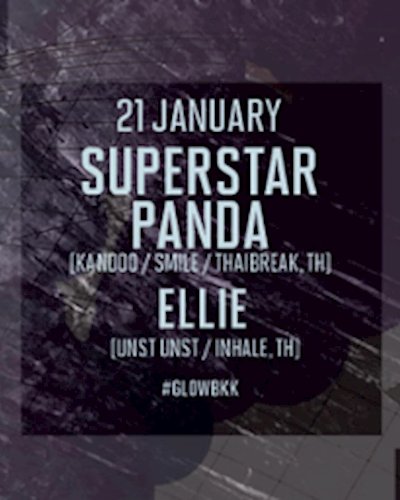 GLOW w Superstar Panda Zipevent