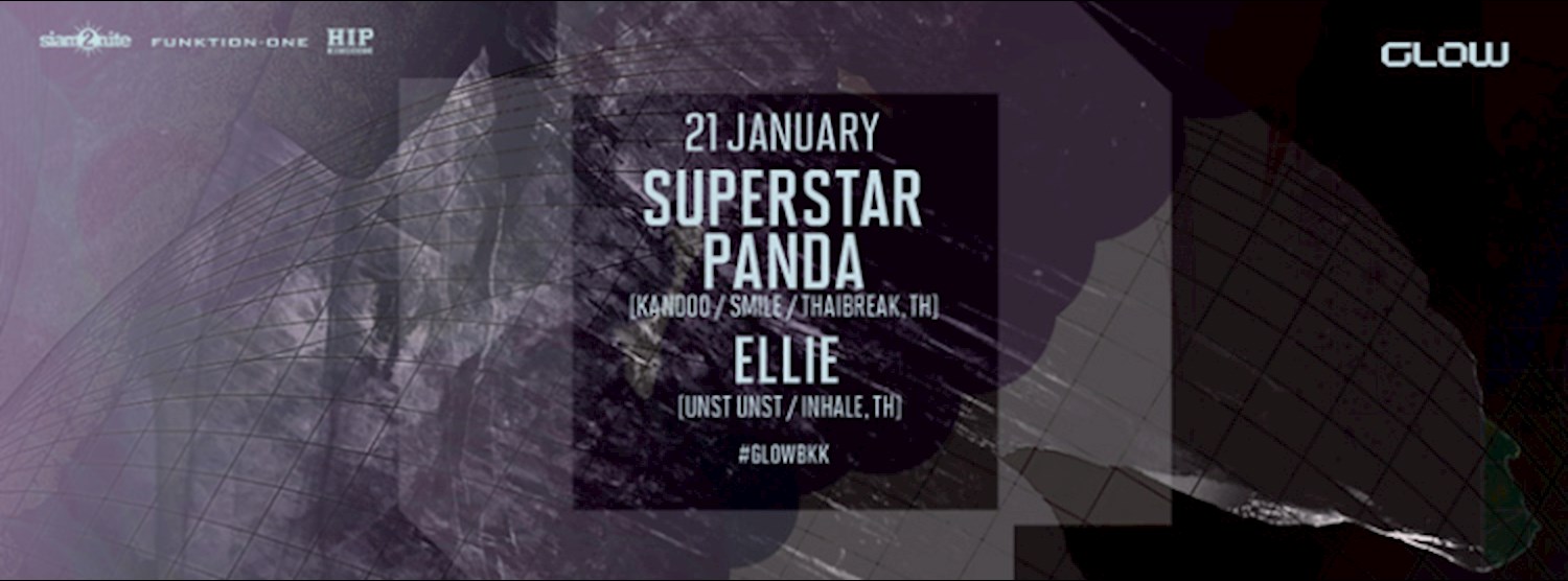 GLOW w Superstar Panda Zipevent