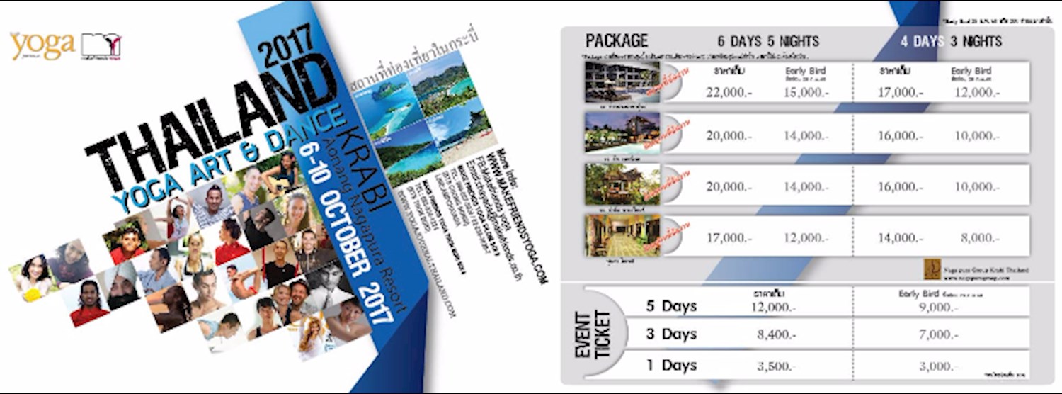 Thailand yoga art & dance Zipevent