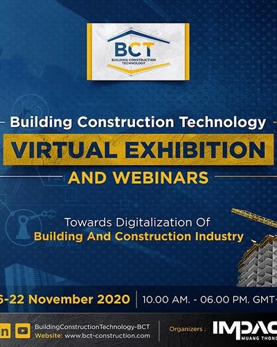 Building Construction Technology Virtual Exhibition and Webinar Zipevent