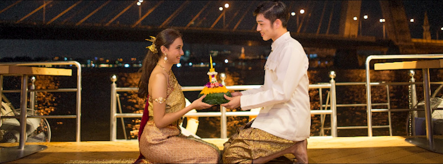 Loy krathong cocktail cruise - ล่องเรือยอร์ชทานอาหารวันลอยกระทง Zipevent