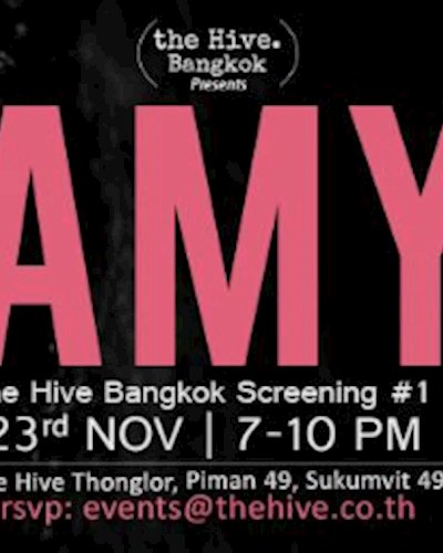 The Hive. Screening #1: AMY Zipevent