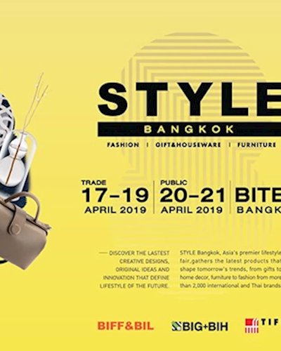 Style Bangkok April 2019 Zipevent