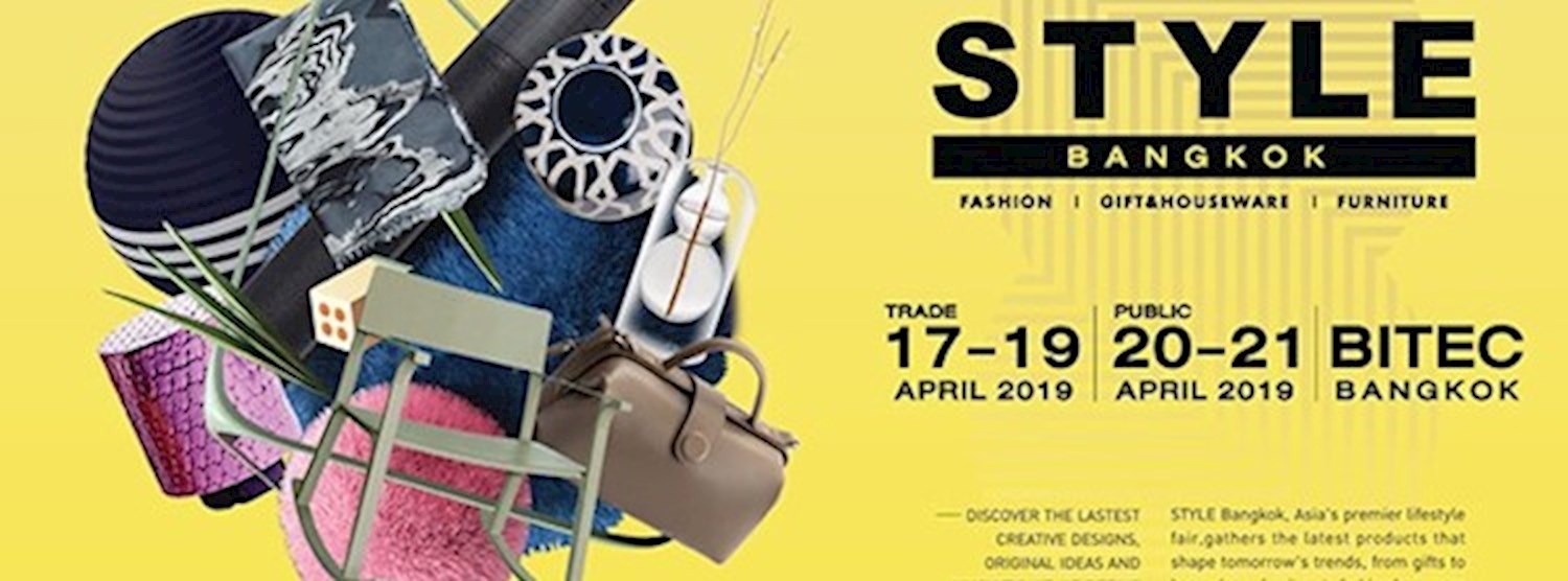 Style Bangkok April 2019 Zipevent