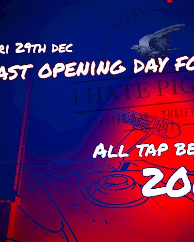 Last opening day for 2017, All tap beer 200.- Zipevent