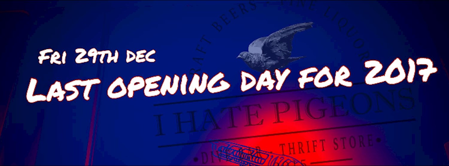 Last opening day for 2017, All tap beer 200.- Zipevent