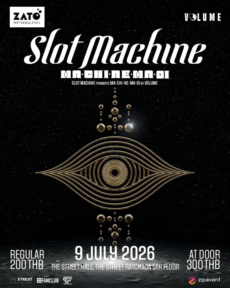 SLOT MACHINE PRESENTS MACHINEMA // 01 at VOLUME BY ZATO Zipevent