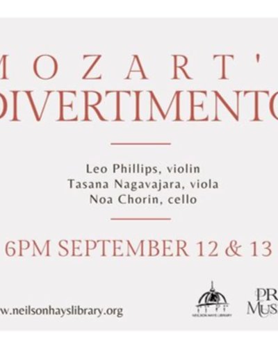 Concert Mozart’s Divertimento Zipevent