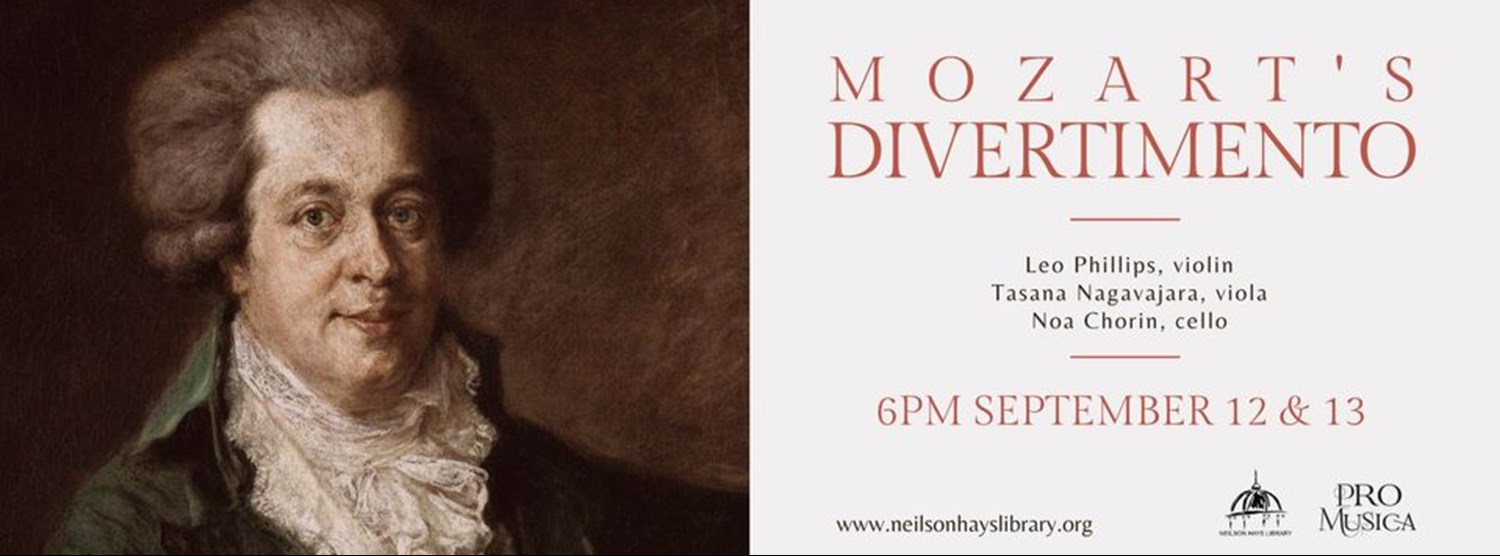 Concert Mozart’s Divertimento Zipevent