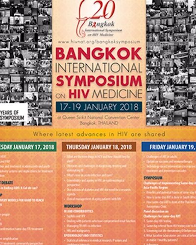 20th Bangkok International Symposium on HIV Medicine 2018 Zipevent