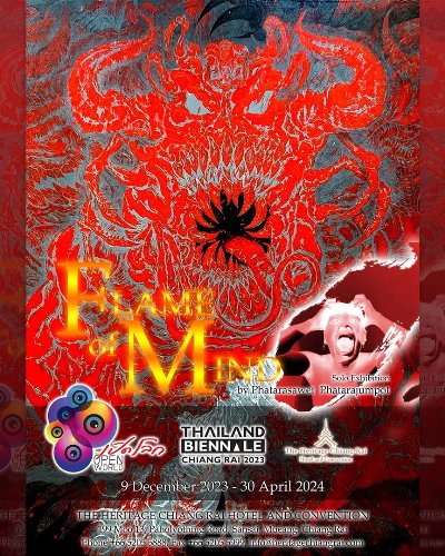 Solo Exhibition Art Flame of Mind Zipevent