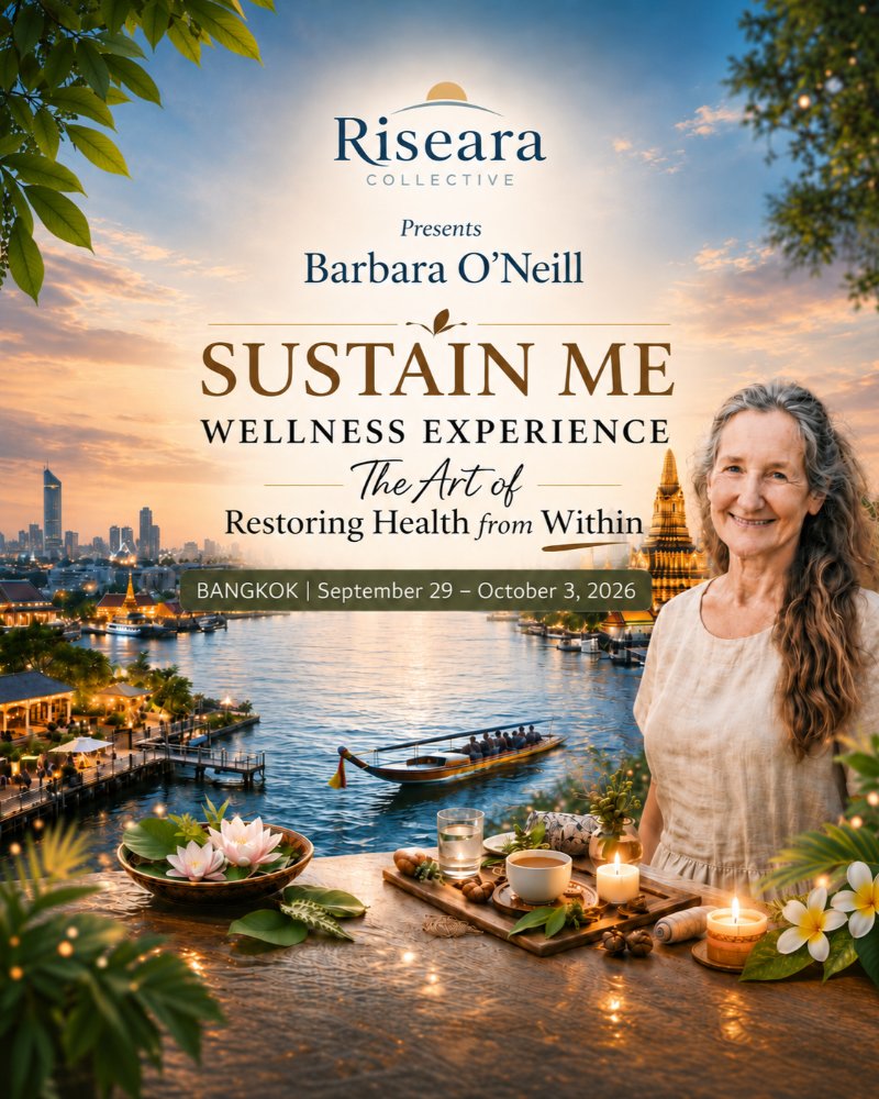Sustain Me Wellness Experience with Barbara O'Neill in Bangkok Zipevent
