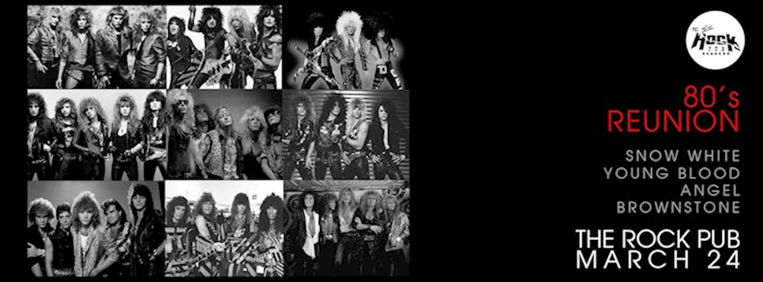 80's Reunion at The Rock Pub Zipevent