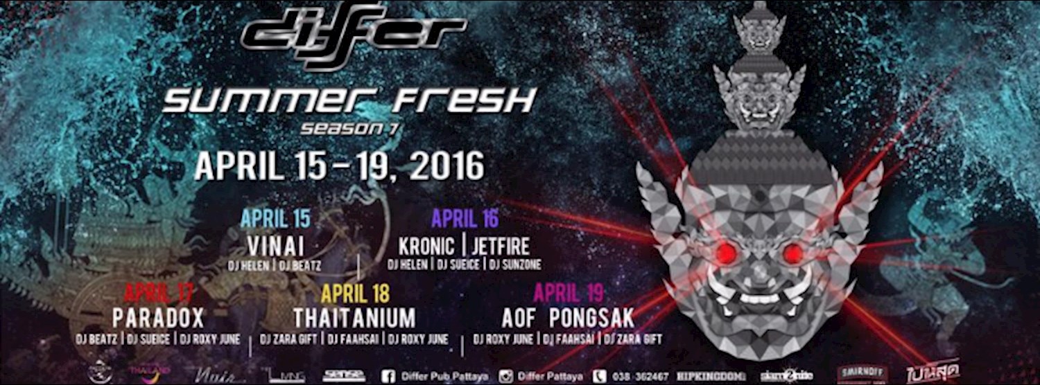 Differ Summer Fresh Season 7 Zipevent