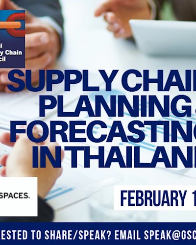 Supply Chain Planning & Demand Forecasting Forum Zipevent