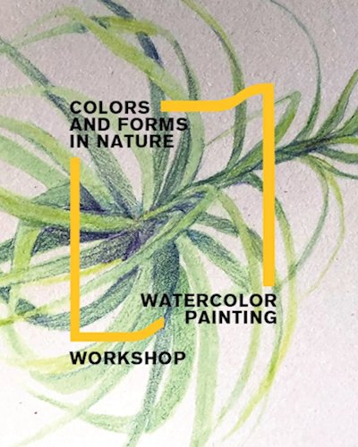 Colors and Forms in Nature | Watercolor Painting Workshop Zipevent