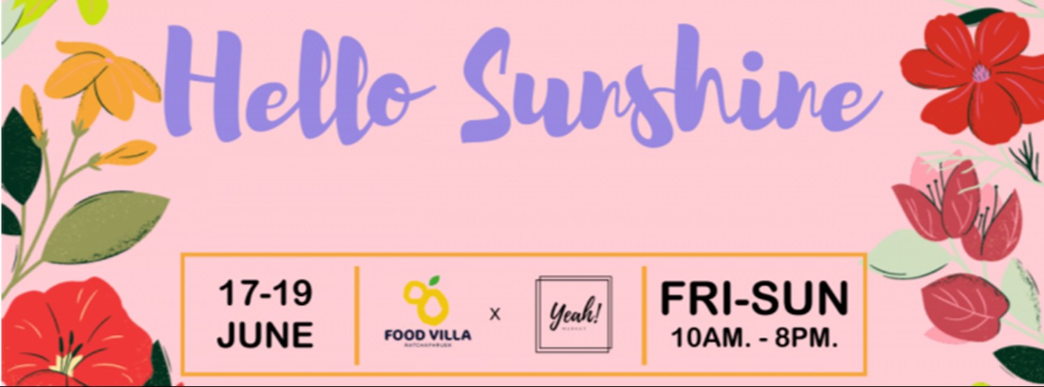 YEAH! MARKET “Hello Sunshine” Zipevent