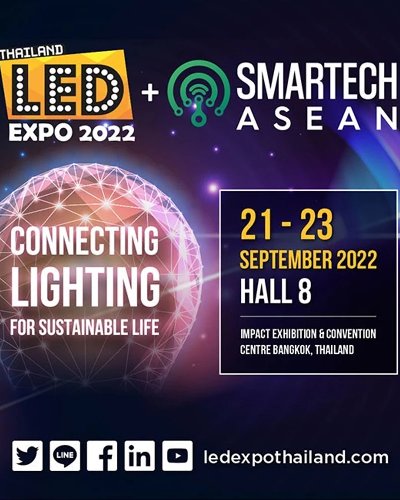 LED Expo Thailand + SMARTECH ASEAN 2022 Zipevent